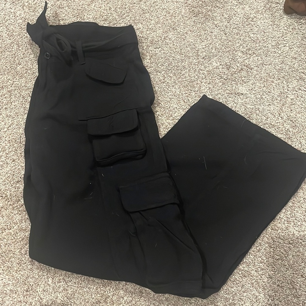 Black Fashion Jeans w/ Black Belt